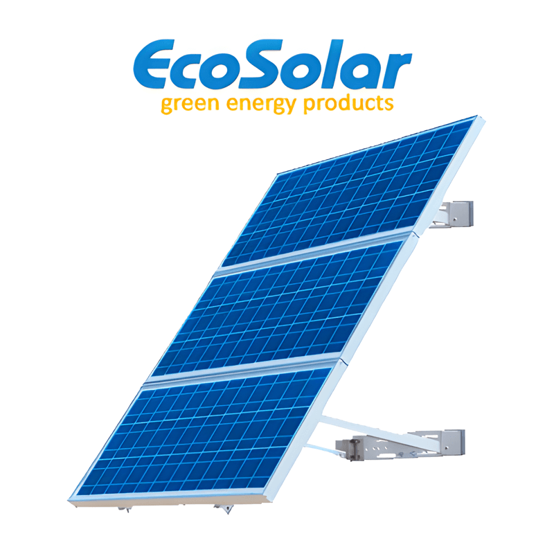Estrutura solar para parede até 2 painéis de 180W a 200W | Damia Solar