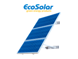 Estructura solar para pared hasta 2 placas de 180W a 200W | Damia Solar