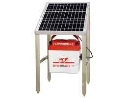 Pastor eléctrico solar SUPER IMPACTO SOLAR 15W (Sin batería) | Damia Solar