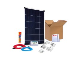 Comprar Kit solar completo para caravanas 100W