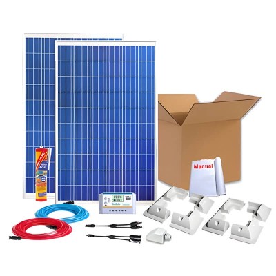 Comprar Kit solar completo para caravanas 200W