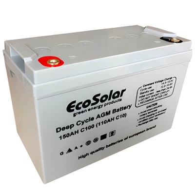 Comprar Bateria AGM Ecosolar 150Ah C100 12V