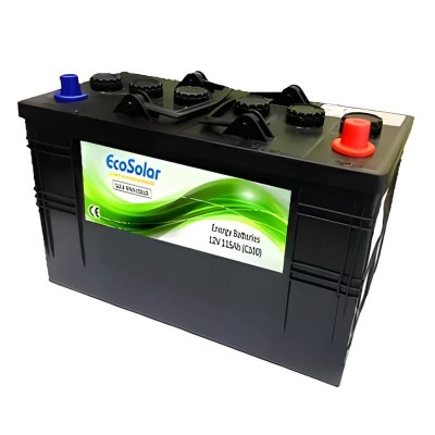 Batería Solar Monoblock De Ciclo Profundo Ecosolar 115Ah | Damia Solar