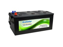 Batería monoblock de ciclo profundo Ecosolar 245Ah