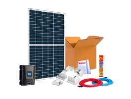 Kit solar para embarcações com painel de 460W 24V, instalação a 12V | Damia Solar
