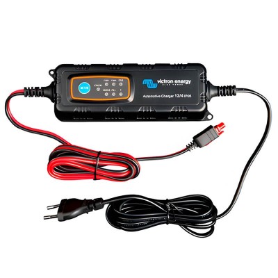 Cargador baterías automoción Victron IP65 12V/4A - 12V/0,8A | Damia Solar