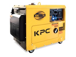 Grupo Electrógeno Diesel Trifásico KPC KDG7500TA3 (Insonorizado) | Damia Solar
