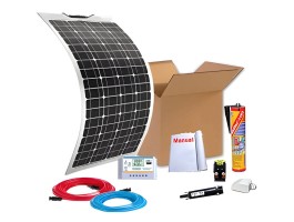 Kit solar para camper 180W con placa flexible