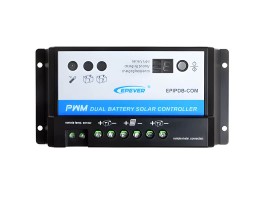 Regulador Epever 20A DUAL para carregamento de 2 sistemas de baterias | Damia Solar