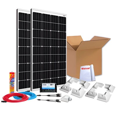 Kit solar completo para autocaravanas 400W Dual | Damia Solar
