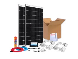 Kit solar completo para autocaravanas 400W Dual | Damia Solar