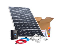 Kit solar embarcaciones panel 280W 24V instalación a 12V | Damia Solar