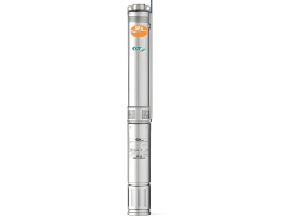 Bomba de água trifásica submersível para poços City Pumps SP4 4SP20-4/R | Damia Solar
