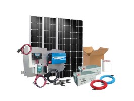 Kit solar 800W Uso Diario Onda pura Blue | Damia Solar