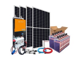 Kit 3000W para uso diario de onda pura | Damia Solar