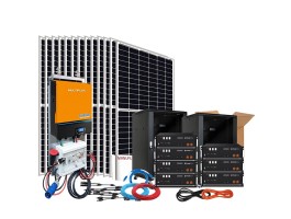 Comprar Kit solar 15000W Uso Diario con baterías de litio