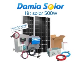 Kit Solar 500W Fines de semana onda pura Blue | Damia Solar