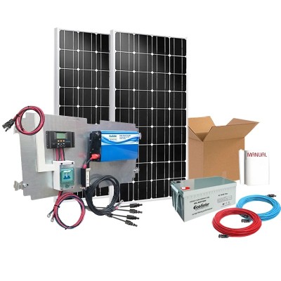 Kit Solar 500W Fines de semana onda pura Blue | Damia Solar