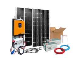 Kit Solar 1000W Uso Fin de semana y todo el verano | Damia Solar