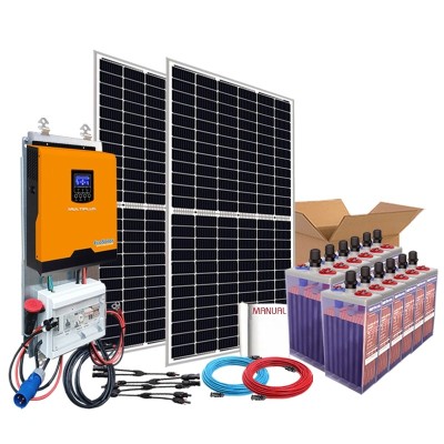 Kit Solar 2000W Fines de semana onda pura y cargador | Damia Solar