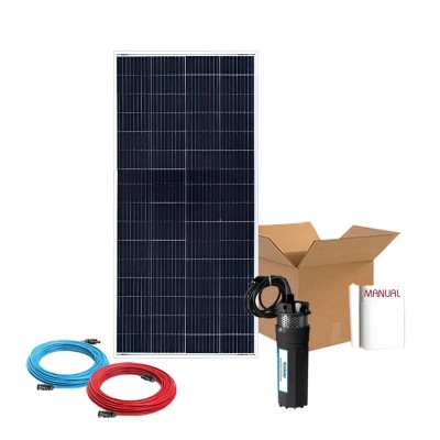 Comprar Kit  de bombeo de pozos Ecosolar 36X 24V - Caudal Máx. 360 litros/hora