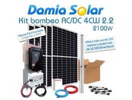Comprar Kit de bombeo Ecosolar AC/DC 2.2-110-12.1 (2100W)