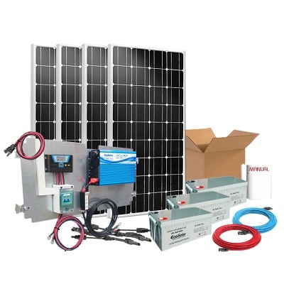 Kit de painel solar para varanda 1200W 12V Blue | Damia Solar