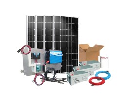 Kit de painel solar para varanda 1200W 12V Blue | Damia Solar