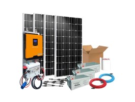 Kit energia solar 1200W 12V para balcón 