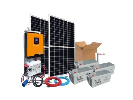 Kit placas solares para balcón 1500W 24V 