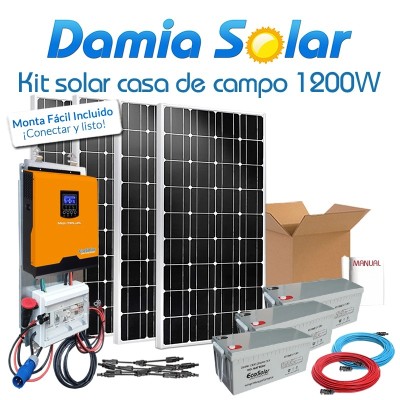 Comprar Kit casa de campo 1200W con Multiplus