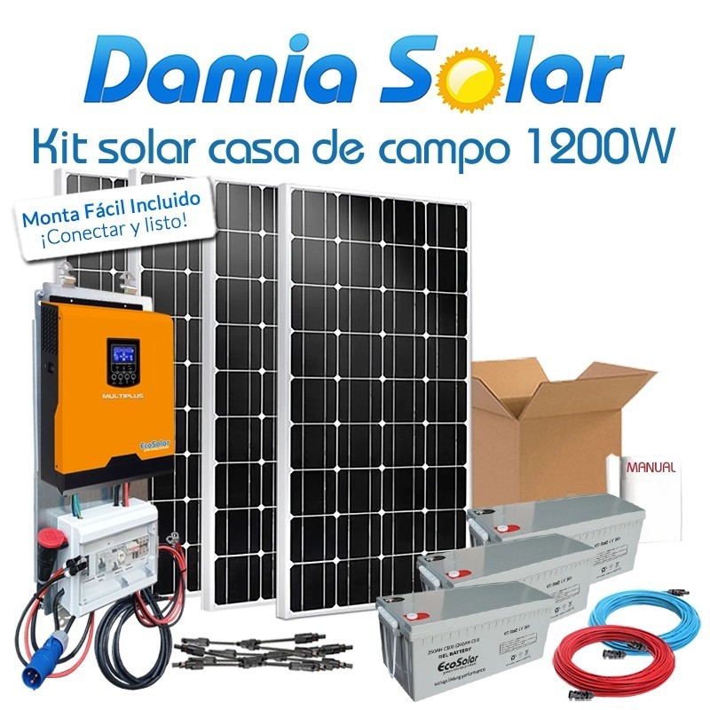 Comprar Kit de casa de campo 1200W com Multiplus