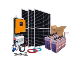 Comprar Kit de casa de campo 1700W com bateria estacionaria