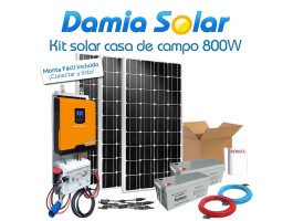 Comprar Kit casa de campo 800W con Multiplus