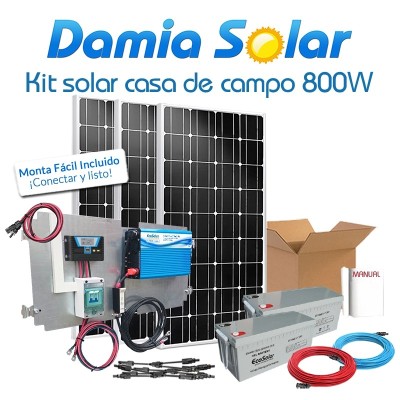 Comprar Kit de casa de campo 800W Onda Pura Blue