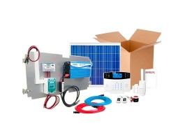Kit solar de alarme de segurança GSM (comunicação móvel) | Damia Solar