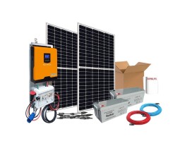 Kit solar para granja de 250 m2:  luz y herramientas | Damia Solar