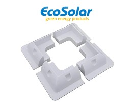 Suportes universais em ABS para painéis solares em autocaravanas/barcos | Damia Solar