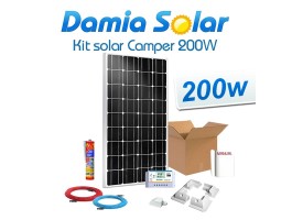 Comprar Kit solar completo para camper 200W