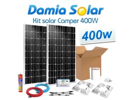 Comprar Kit solar completo para camper 400W