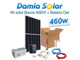 Kit solar embarcaciones 460W 24V + Batería de Gel (Opcional litio) | Damia Solar