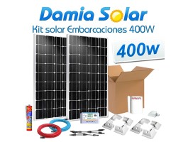 Comprar Kit solar para embarcações e barcos 400W