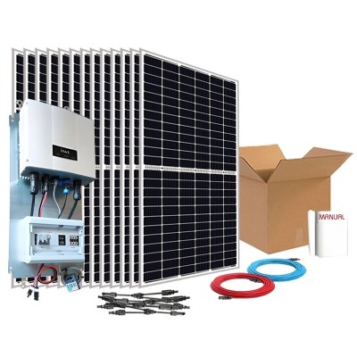 kit solar para uso directo bomba de agua 5,5CV 380V trifásica | Damia Solar