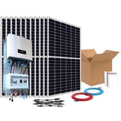 Comprar kit solar para uso directo de bomba de agua 2CV 230V monofásica