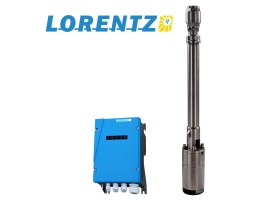 Bomba de água solar submersível Lorentz PS200 HR-04 + regulador | Damia Solar