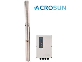 Bomba de agua solar sumergible ACROSUN BELENUS 3H.140M-10 | Damia Solar