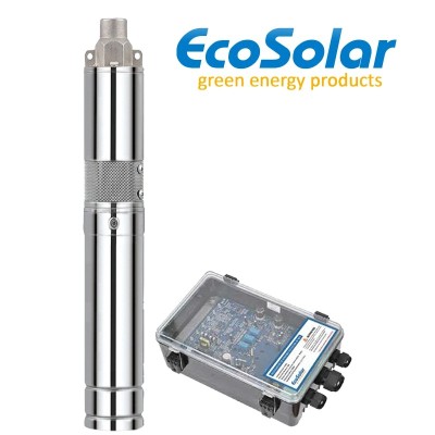 Bomba de agua solar Ecosolar sumergible ESP-310X + regulador | Damia Solar