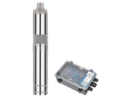 Bomba de agua solar Ecosolar sumergible ESP-250X + regulador | Damia Solar