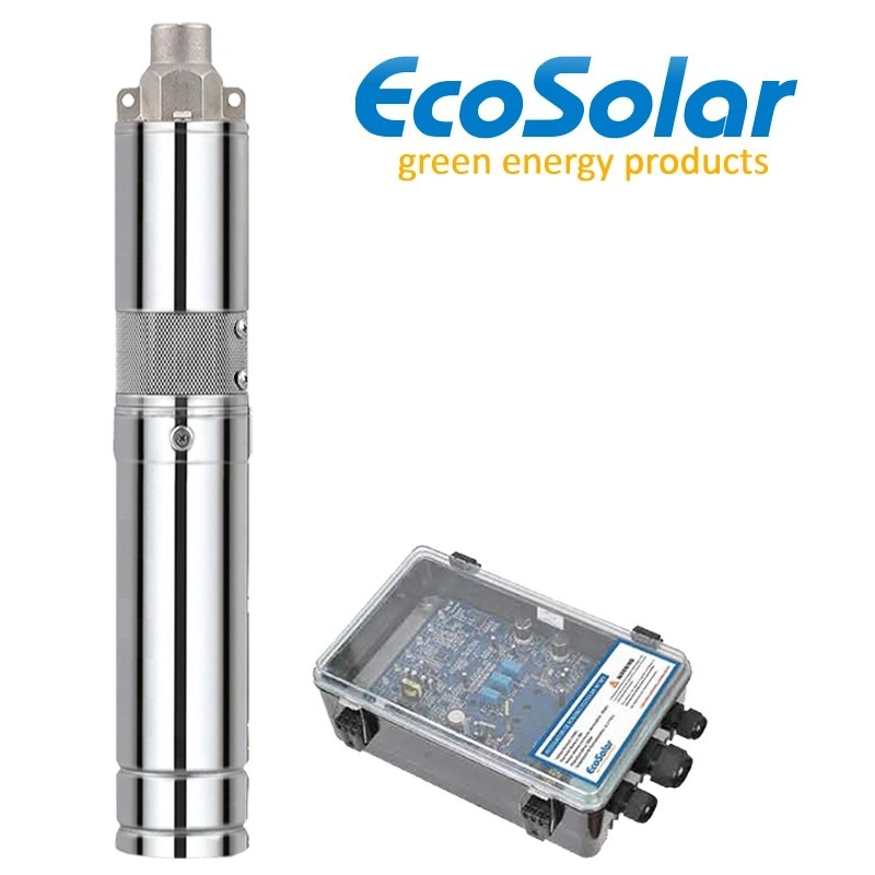 Bomba de água solar submersível Ecosolar ESP-250X + regulador | Damia Solar