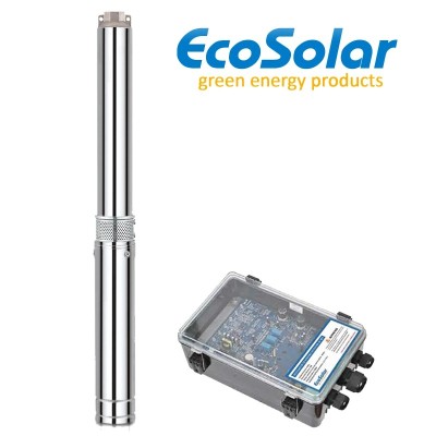 Bomba de água solar submersível Ecosolar ESP-540X + regulador | Damia Solar